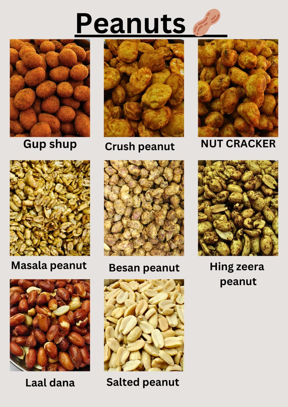 Meerut Namkeen Bhandar Peanuts collection